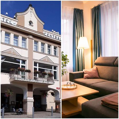 Penzion Hotelu Central Dvůr Králové nad Labem Esterno foto