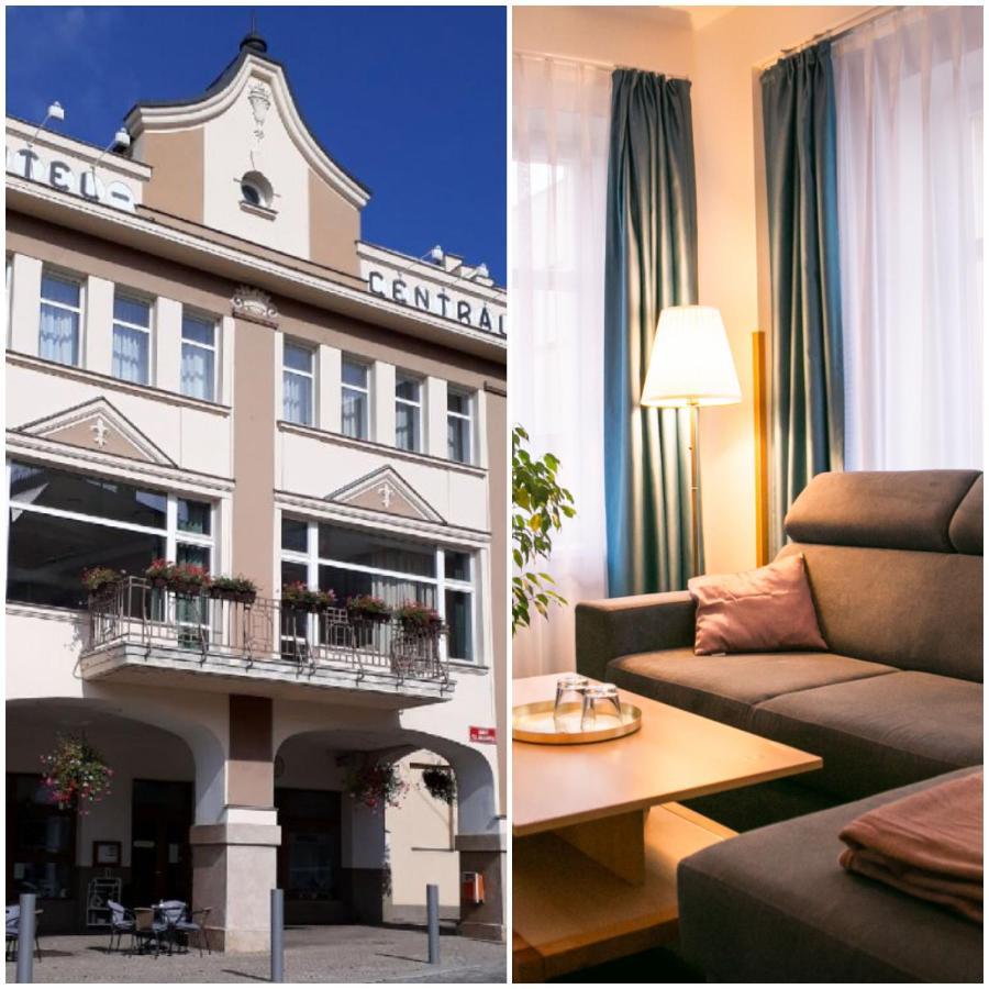 Penzion Hotelu Central Dvůr Králové nad Labem Esterno foto